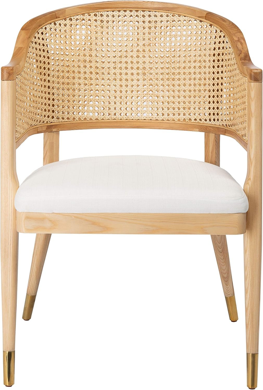 Couture Home Collection Rogue Natural Rattan Living Room Dining Accent