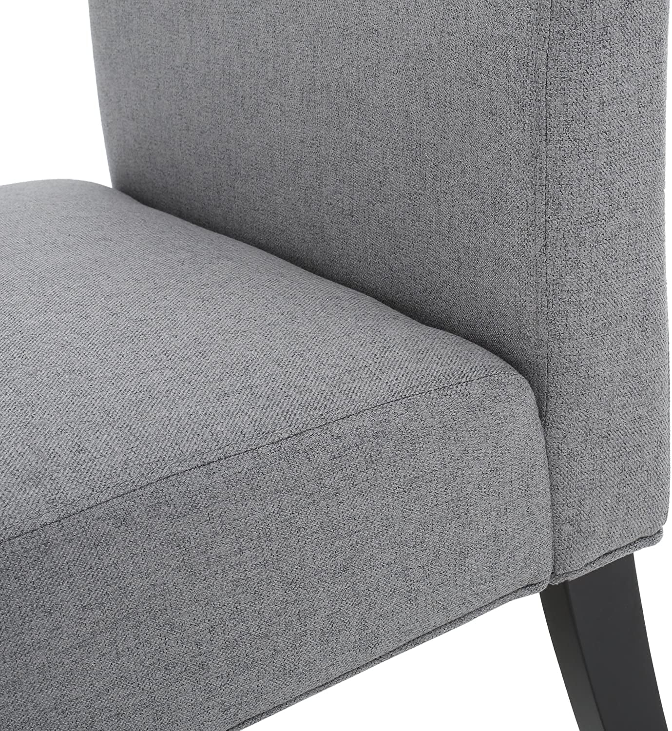 Set of 2 Grey Accent Chairs