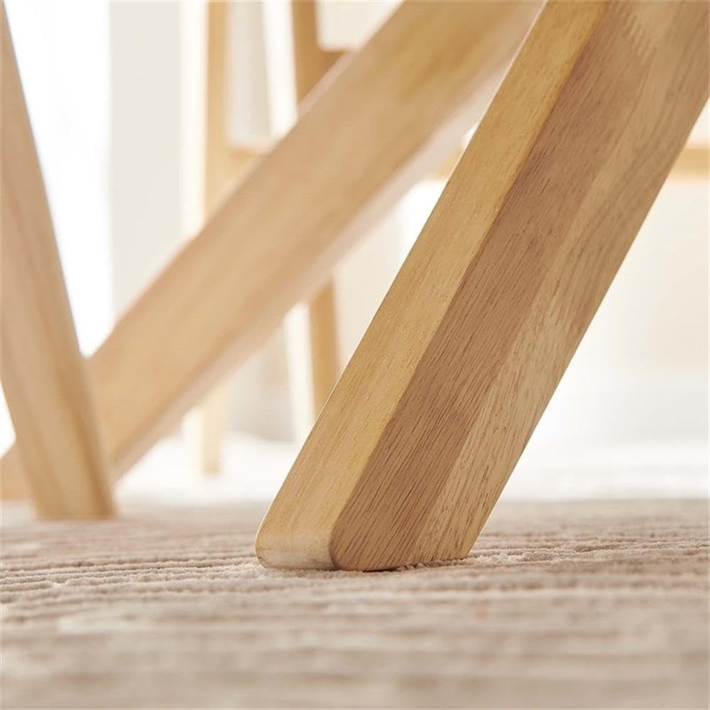 71’’ Oval Oak Wood Dining Table – Mid-Century Modern Style | EEI-3849-OAK Crossroads