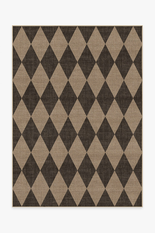 Palazzo Soft Black Re-Jute Rug